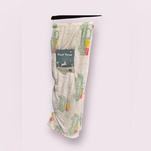 Easter Blanket Throw Trucks Eggs